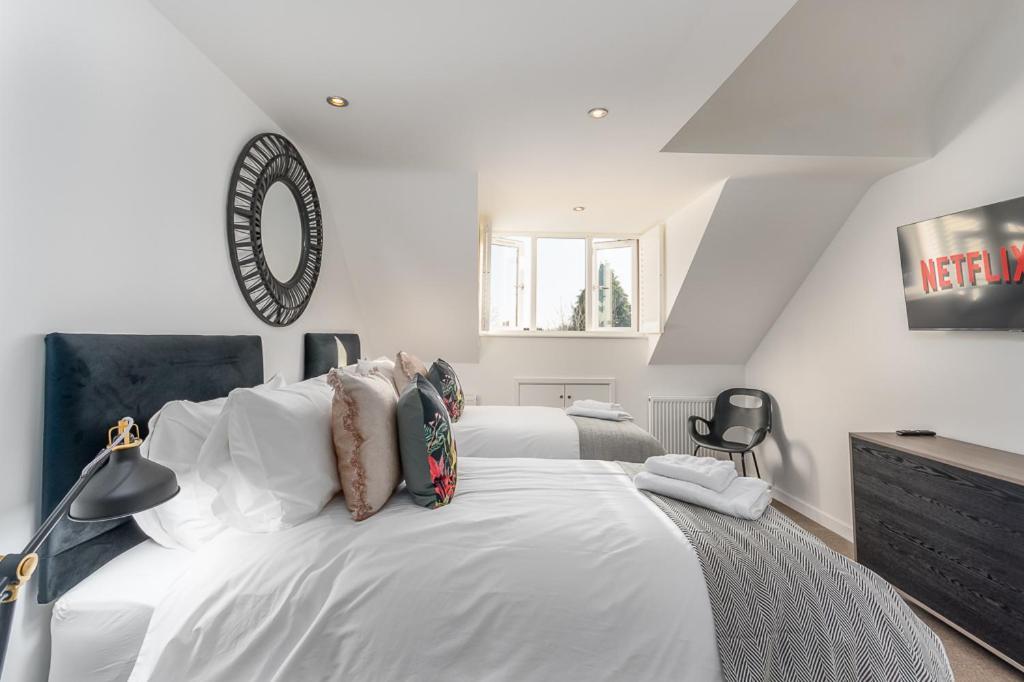 Ferienwohnung Castle Townhouse Kenilworth - Private Parking - 24 Hr Gym Access - Town Centre Exterior foto
